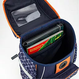 Рюкзак школьный каркасный Kite K18-580S-1 Синий - миниатюра 5