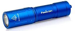 Фонарик Fenix E01 V2.0 Синий - фото Фонарик Fenix E01 V2.0 Синий