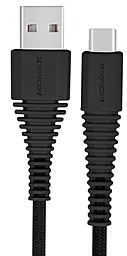 Кабель USB Momax Tough Link Type-C Cable Black (DTA5D)