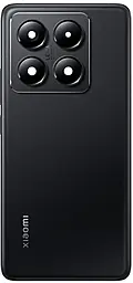 Задняя крышка корпуса Xiaomi 14T Pro со стеклом камеры, Original Titan Black - фото Задняя крышка корпуса Xiaomi 14T Pro со стеклом камеры, Original Titan Black