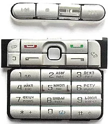 Клавіатура Nokia 3250 Silver