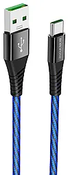 Кабель Borofone BU13 USB-A - Type-C 25w 5a 1.2м cable Black - миниатюра 2 Кабель Borofone BU13 USB-A - Type-C 25w 5a 1.2м cable Black - миниатюра 2