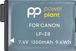 Акумулятор для фотоапарата Canon EOS 550D LP-E8H (1300mAh) CB971244 PowerPlant