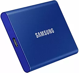 Накопичувач SSD Samsung T7 2 TB (MU-PC2T0H/WW) Indigo Blue - мініатюра 5