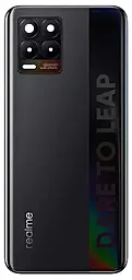 Задняя крышка корпуса Realme 8 4G со стеклом камеры (108MP), Original Cyber Black - фото Задняя крышка корпуса Realme 8 4G со стеклом камеры (108MP), Original Cyber Black