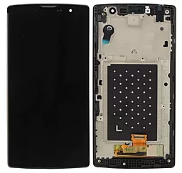 Дисплей LG G4c (H522Y, H525N, H525Y) с тачскрином и рамкой, Black