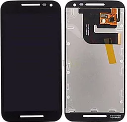 Дисплей Motorola Moto G Turbo (XT1556, XT1557) с тачскрином, Black