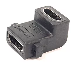 Видео переходник (адаптер) PowerPlant HDMI - HDMI угловой (KD00AS1304) - миниатюра 3