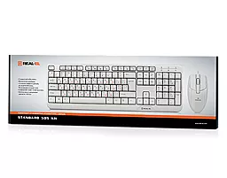 Комплект (клавиатура+мышка) REAL-EL Standard 505 Kit (EL123100017) - миниатюра 2