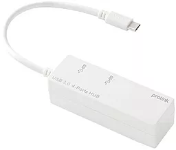 USB Type-C хаб (концентратор) Prolink MP421 White