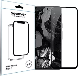 Защитное стекло BeCover для Google Pixel 8a Black (711663) - фото Защитное стекло BeCover для Google Pixel 8a Black (711663)