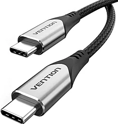 Кабель USB PD Vention 60W 3A 0.5M USB Type-C - Type-C Cable Black (TAAHD) - миниатюра 3