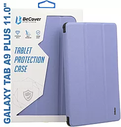 Чехол-книжка Soft Edge BeCover с креплением для стилуса для Samsung Galaxy Tab A9 Plus SM-X210/SM-X215/SM-X216 11.0" Purple (710371)