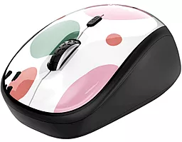 Комп'ютерна мишка Trust Yvi Wireless Pink Circles (24441)