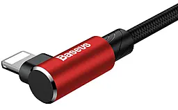 Кабель Baseus MVP Elbow USB-A - Lightning 12w 2.4a 2м cable Red (CALMVP-A09) - миниатюра 6 Кабель Baseus MVP Elbow USB-A - Lightning 12w 2.4a 2м cable Red (CALMVP-A09) - миниатюра 6