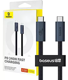 Мультимедийный кабель Baseus Flash 2 Full FeatuRed USB4.0 Type-C - Type-C 8k 60hz 240w 5a 1м 40gbps PD data cable Black (P10311803111-00) - миниатюра 10 Мультимедийный кабель Baseus Flash 2 Full FeatuRed USB4.0 Type-C - Type-C 8k 60hz 240w 5a 1м 40gbps PD data cable Black (P10311803111-00) - миниатюра 10