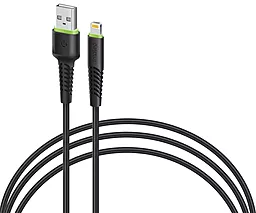 Кабель Intaleo USB-A - Lightning 12w 2.4a 1.2м cable Black (1283126577673) - фото Кабель Intaleo USB-A - Lightning 12w 2.4a 1.2м cable Black (1283126577673)