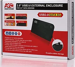 Карман для HDD AgeStar 3UB 2A14 Green - миниатюра 3 Карман для HDD AgeStar 3UB 2A14 Green - миниатюра 3