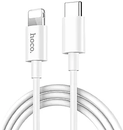 Кабель USB PD Hoco X36 Swift USB Type-C - Lightning Cable White