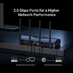 Маршрутизатор (Роутер) Mercusys MR27BE - мініатюра 6 Маршрутизатор (Роутер) Mercusys MR27BE - мініатюра 6