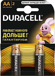 Батарейки Duracell AA (LR6) MN1500 2шт - миниатюра 1