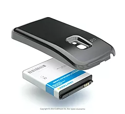 Аккумулятор Samsung i8190 Galaxy S3 mini / EB-F1M7FLU (3200 mAh) Craftmann Black - миниатюра 2