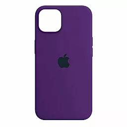 Чехол Silicone Case Full для Apple iPhone 15 Pro Grape - фото Чехол Silicone Case Full для Apple iPhone 15 Pro Grape