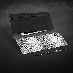 Чехол Polo Piton wallet For iPhone X, iPhone XS Black (SB-SPWALLET-PITBLK) - миниатюра 2