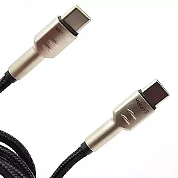 Кабель Veron CC04 USB Type-C - Type-C 60w 3a 1м PD cable Black - миниатюра 2 Кабель Veron CC04 USB Type-C - Type-C 60w 3a 1м PD cable Black - миниатюра 2