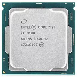 Процесор Intel Core™ i3 8100 Tray (CM8068403377308)