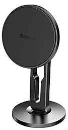 Держатель магнитный Baseus Hollow Magnetic Clamping Function Black (SULK-01) - фото Держатель магнитный Baseus Hollow Magnetic Clamping Function Black (SULK-01)