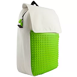 Рюкзак Upixel Fliplid Бело-зеленый - мініатюра 2