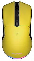 Компьютерная мышка HATOR Pulsar Wireless Yellow (HTM-318)