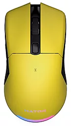 Компьютерная мышка HATOR Pulsar Wireless Yellow (HTM-318) - фото Компьютерная мышка HATOR Pulsar Wireless Yellow (HTM-318)