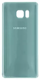 Задняя крышка корпуса Samsung Galaxy Note 7 N930F Blue Coral - фото Задняя крышка корпуса Samsung Galaxy Note 7 N930F Blue Coral