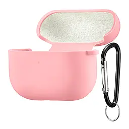 Чохол з мікрофіброю для AirPods Pro 3/Hoco EW97 Pink - фото Чохол з мікрофіброю для AirPods Pro 3/Hoco EW97 Pink