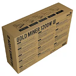 Блок живлення Aerocool 1200W Gold Miner (ACPG-GMK2FEY.11) - мініатюра 9