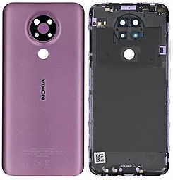 Задняя крышка корпуса Nokia 3.4 со стеклом камеры Original Dusk - фото Задняя крышка корпуса Nokia 3.4 со стеклом камеры Original Dusk