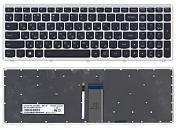 Клавиатура для ноутбука Lenovo U510 Z710 с подсветкой Light черная