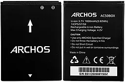 Аккумулятор Archos 50b Oxygen / AC50BOX (1600 mAh) 12 мес. гарантии - миниатюра 3
