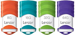 Флешка Lexar Lexar Jump Drive V30 64GB (LJDV30-64GABEU) - миниатюра 3