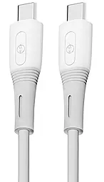 Кабель Ridea RC-SI35 SiliconePro USB Type-C - Type-C 60w 3a 1м PD cable White - фото Кабель Ridea RC-SI35 SiliconePro USB Type-C - Type-C 60w 3a 1м PD cable White