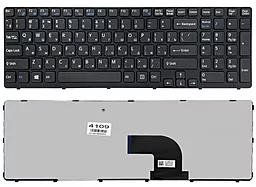Клавіатура для ноутбуку Sony SVE15 SVE17 149180791RU в рамці, Original  Black