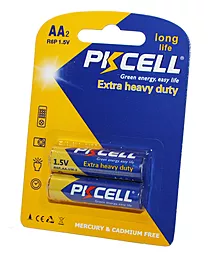 Батарейки PKCELL AA / R6 BLISTER CARD 2шт