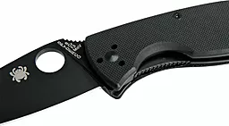 Ніж Spyderco Tenacious Black Blade (C122GBBKP) - мініатюра 4 Ніж Spyderco Tenacious Black Blade (C122GBBKP) - мініатюра 4