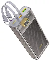Повербанк Hoco J104A Discovery edition 20000mAh 22.5W Grey - фото Повербанк Hoco J104A Discovery edition 20000mAh 22.5W Grey