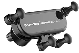 Держатель ColorWay Gravity Holder Black (CW-CHG11-BK) - миниатюра 4 Держатель ColorWay Gravity Holder Black (CW-CHG11-BK) - миниатюра 4