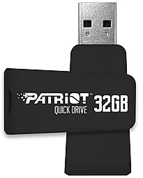 Флешка Patriot 32 GB Color Quick Drive USB 3.1 (PSF32GQDBK3USB) Black - фото Флешка Patriot 32 GB Color Quick Drive USB 3.1 (PSF32GQDBK3USB) Black