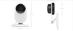 Камера відеоспостереження Xiaomi Yi Home International Edition White - мініатюра 7