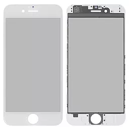 Корпусне скло дисплея Apple iPhone 6 (з OCA плівкою і поляризаційною плівкою), White - фото Корпусне скло дисплея Apple iPhone 6 (з OCA плівкою і поляризаційною плівкою), White